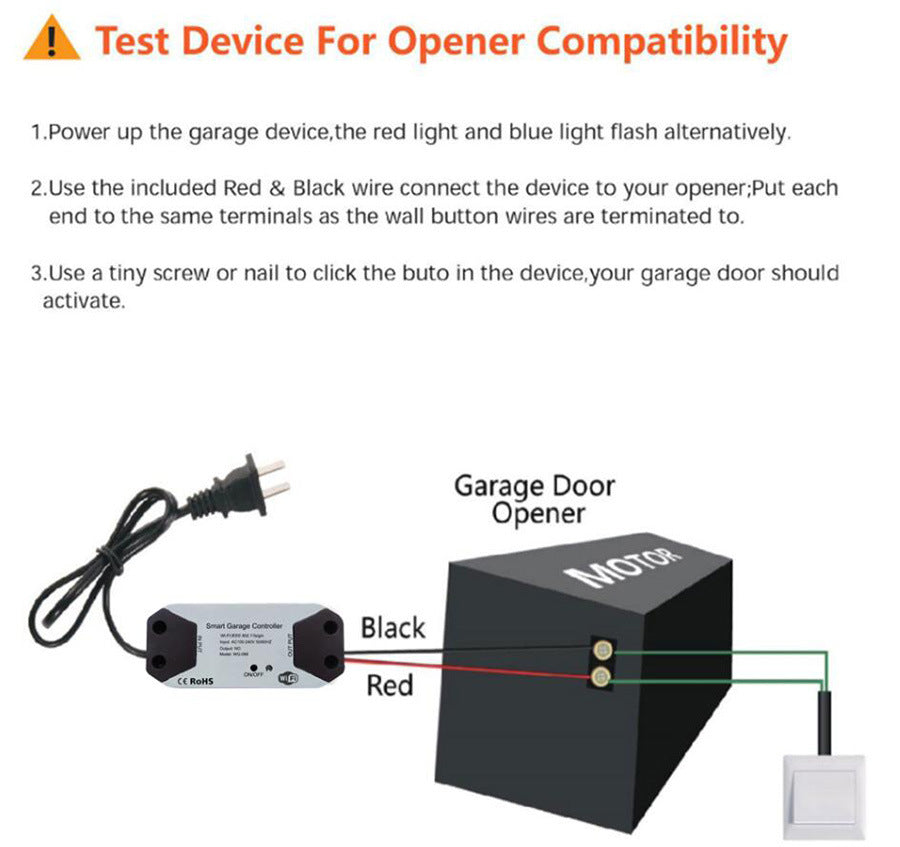Remote Control Intelligent Garage Door Controller