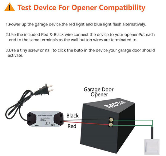 Remote Control Intelligent Garage Door Controller